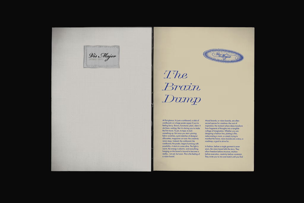 VisMajor SS25 Zine