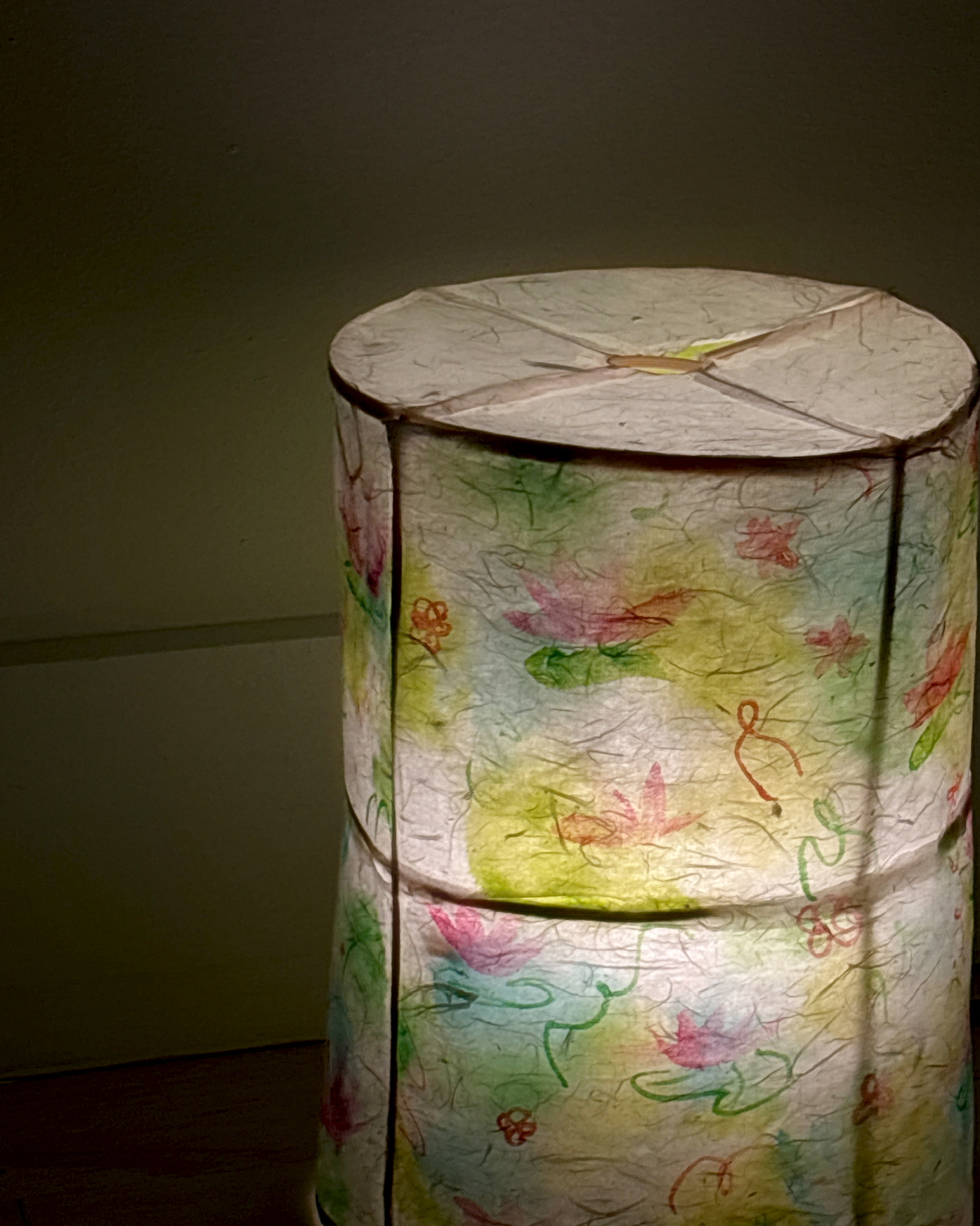 Watercolor Paper Lamp
